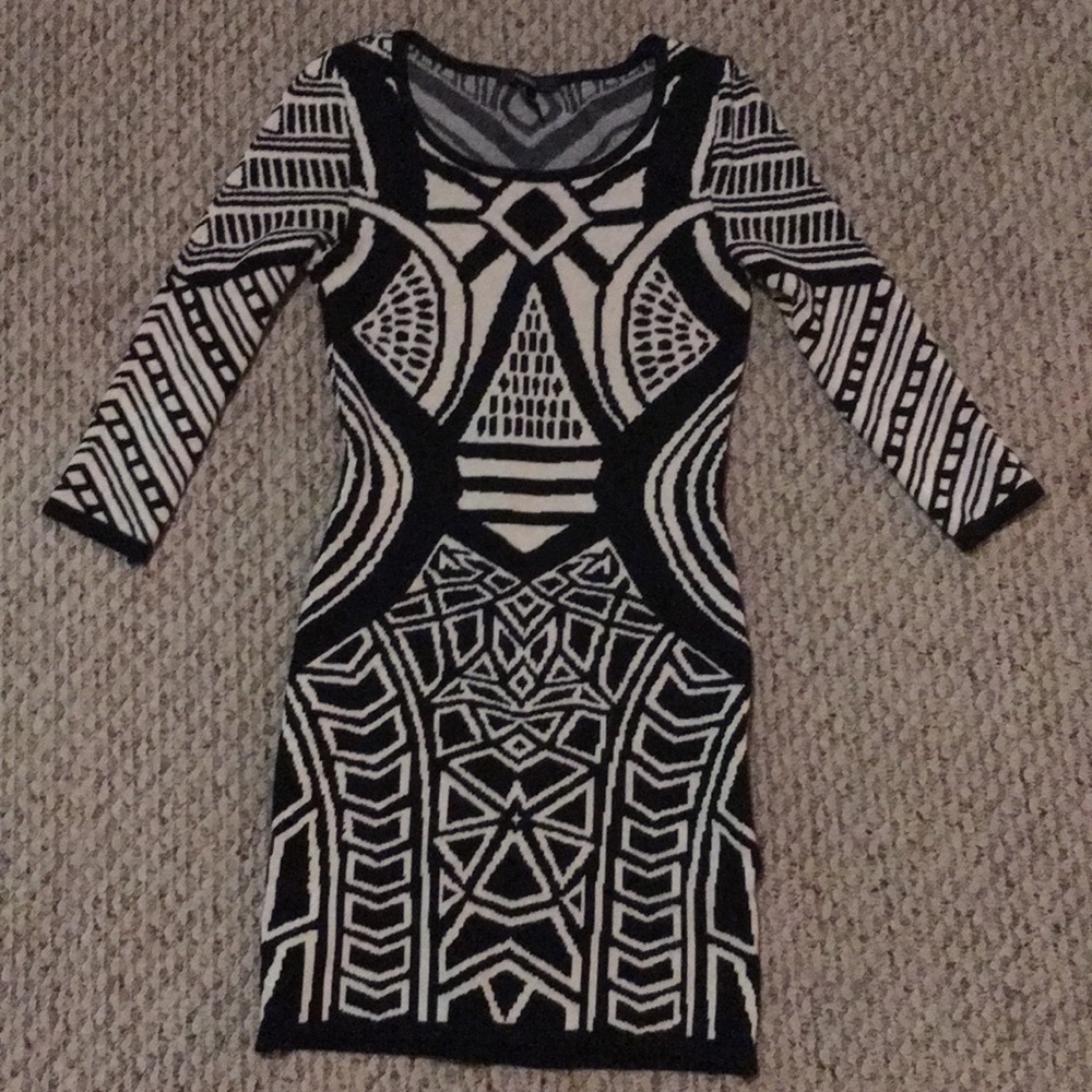 Bodycon knit dress